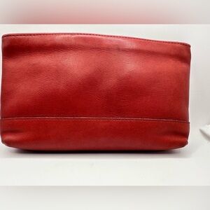 Coach Red Cosmetic Bag, Style 7172